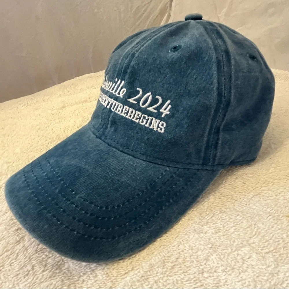 Blue Asheville 2024 Cotton Baseball Cap